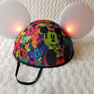 Disney Parks World of Color Glow with The Show Light Up Mickey Ears Hat